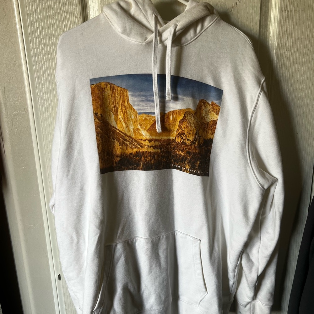 White Yosemite Hoodie